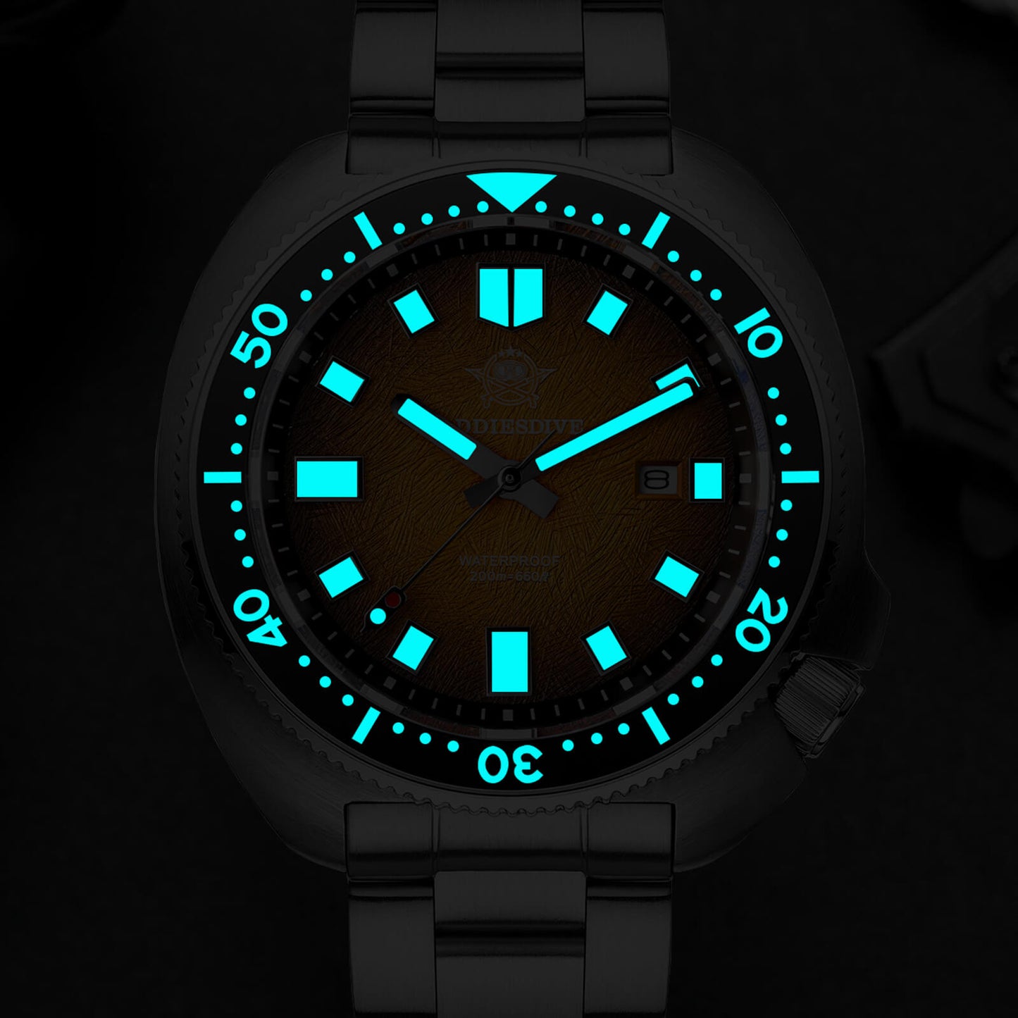 AD2511 – Reloj de Buceo Cuarzo Addiesdive “Turtle” con Cristal de Zafiro para Hombre