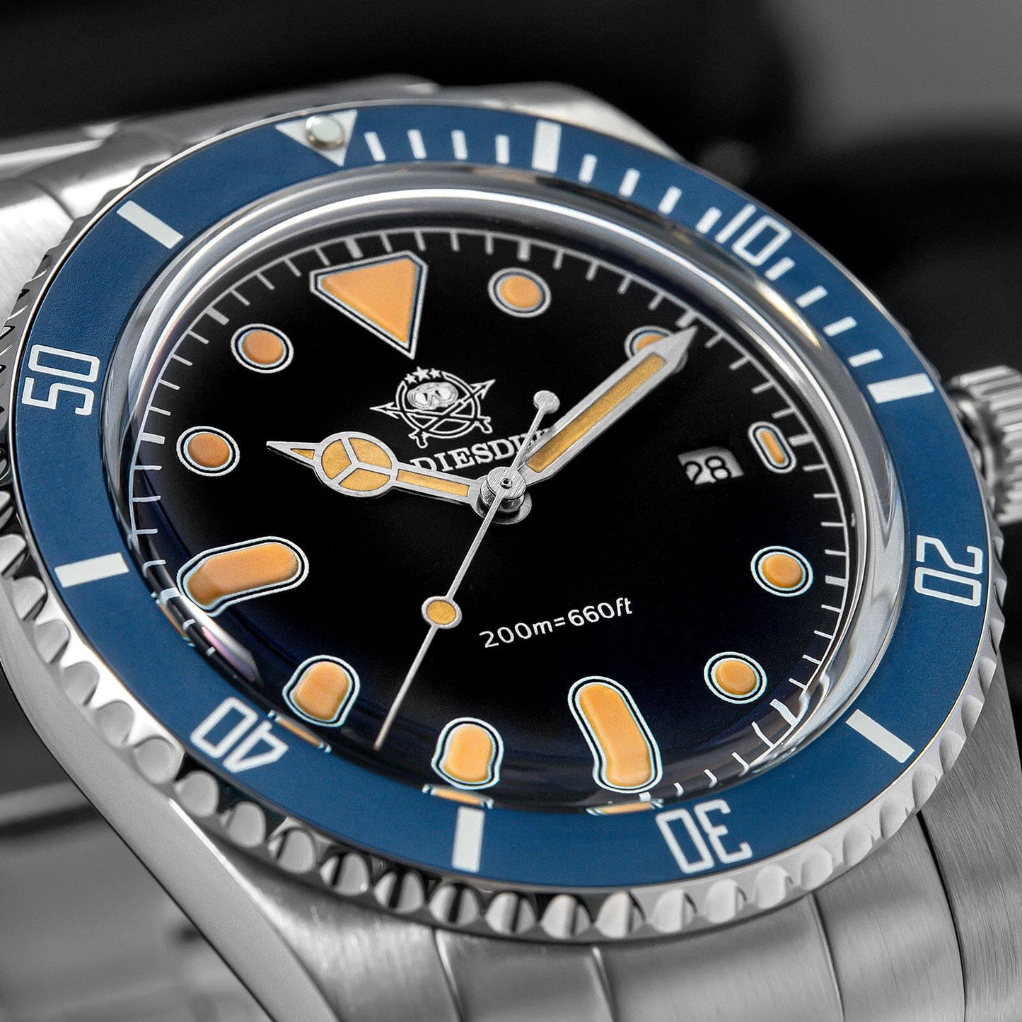 ADDIESDIVE AD2501 reloj de cuarzo 39 mm con bisel giratorio bidireccional - Addiesdiverelojes
