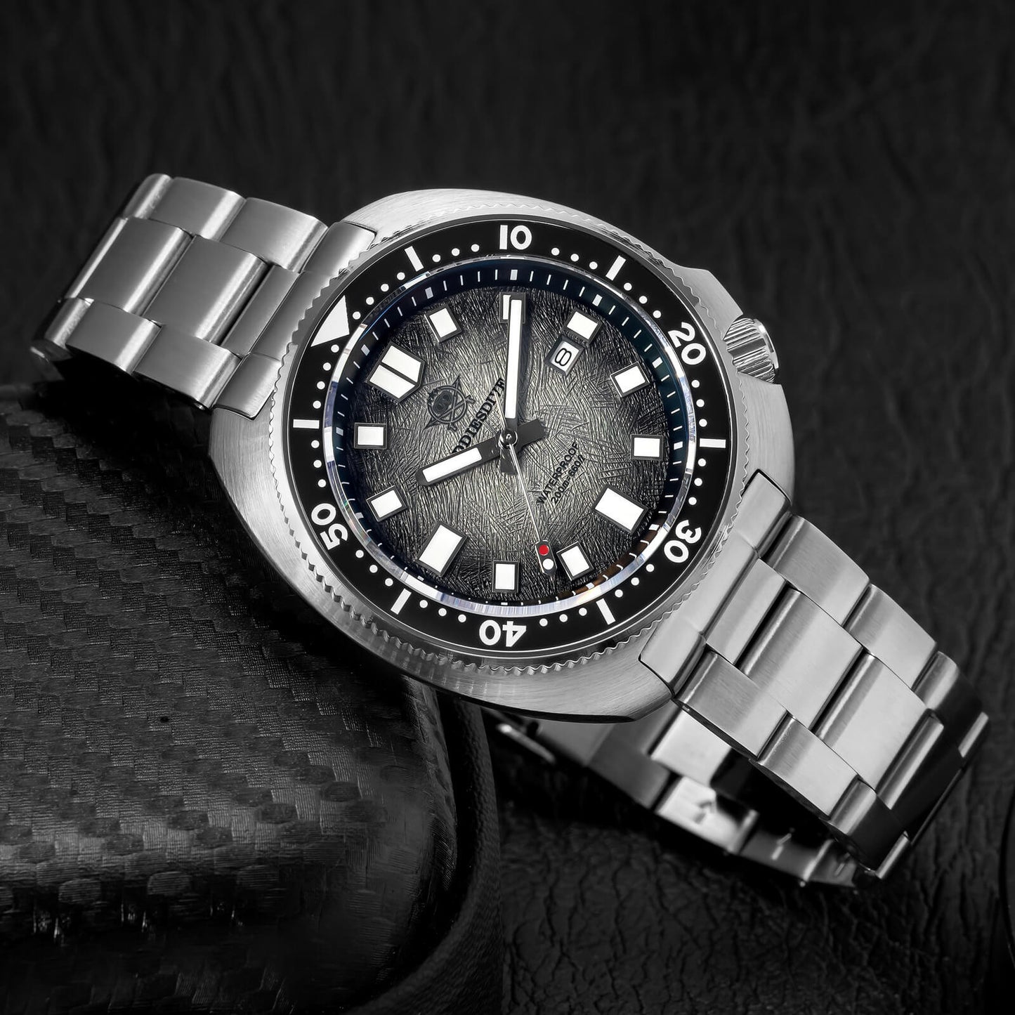 AD2511 – Reloj de Buceo Cuarzo Addiesdive “Turtle” con Cristal de Zafiro para Hombre