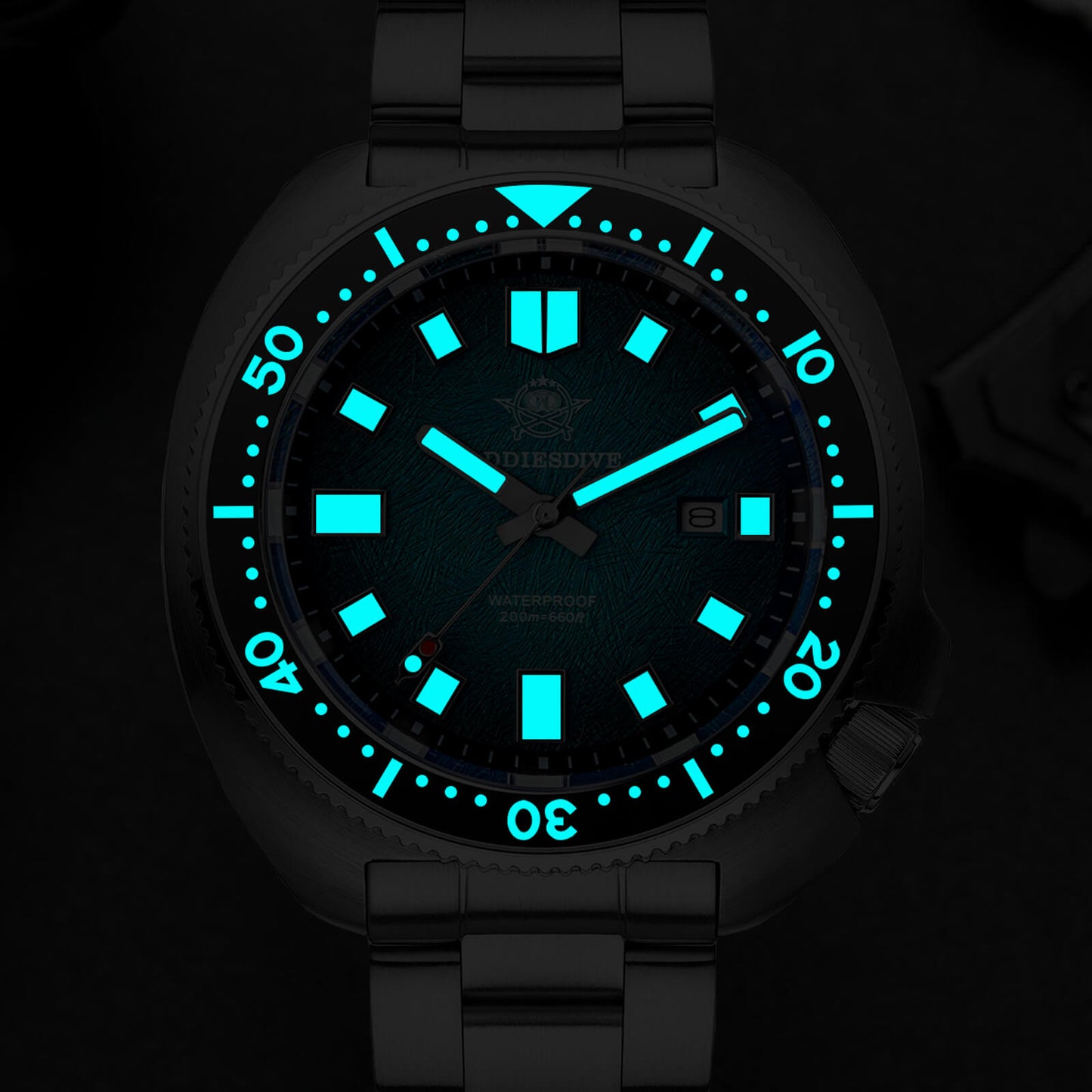 AD2511 – Reloj de Buceo Cuarzo Addiesdive “Turtle” con Cristal de Zafiro para Hombre