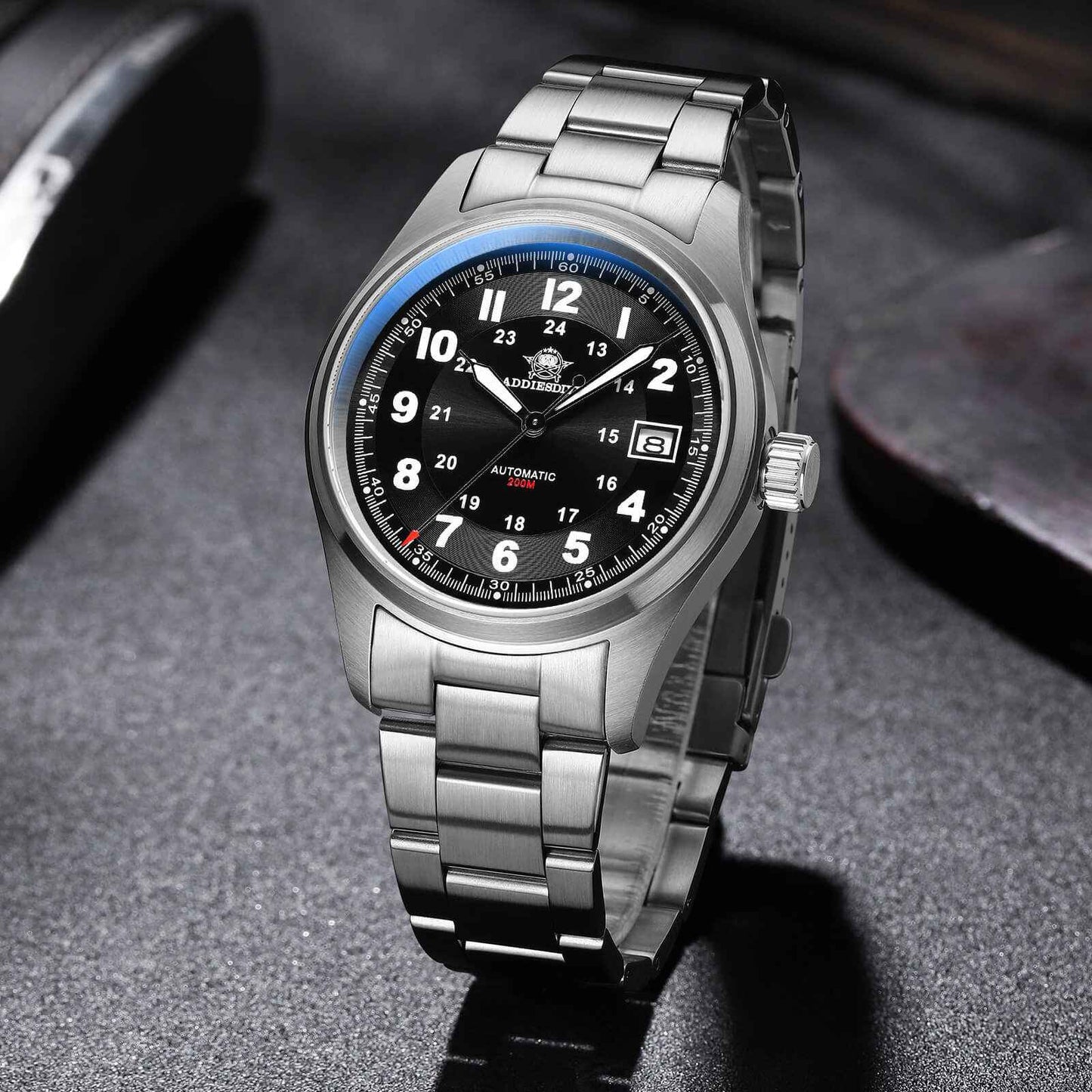 ★Oferta Semanal★ADDIESDIVE® Reloj automático elegante Diver 200M para hombre (AD2048)