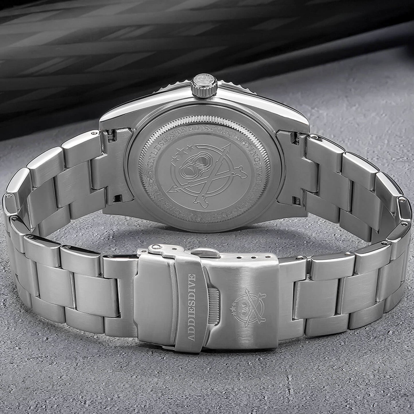 ADDIESDIVE AD2501 reloj de cuarzo 39 mm con bisel giratorio bidireccional - Addiesdiverelojes