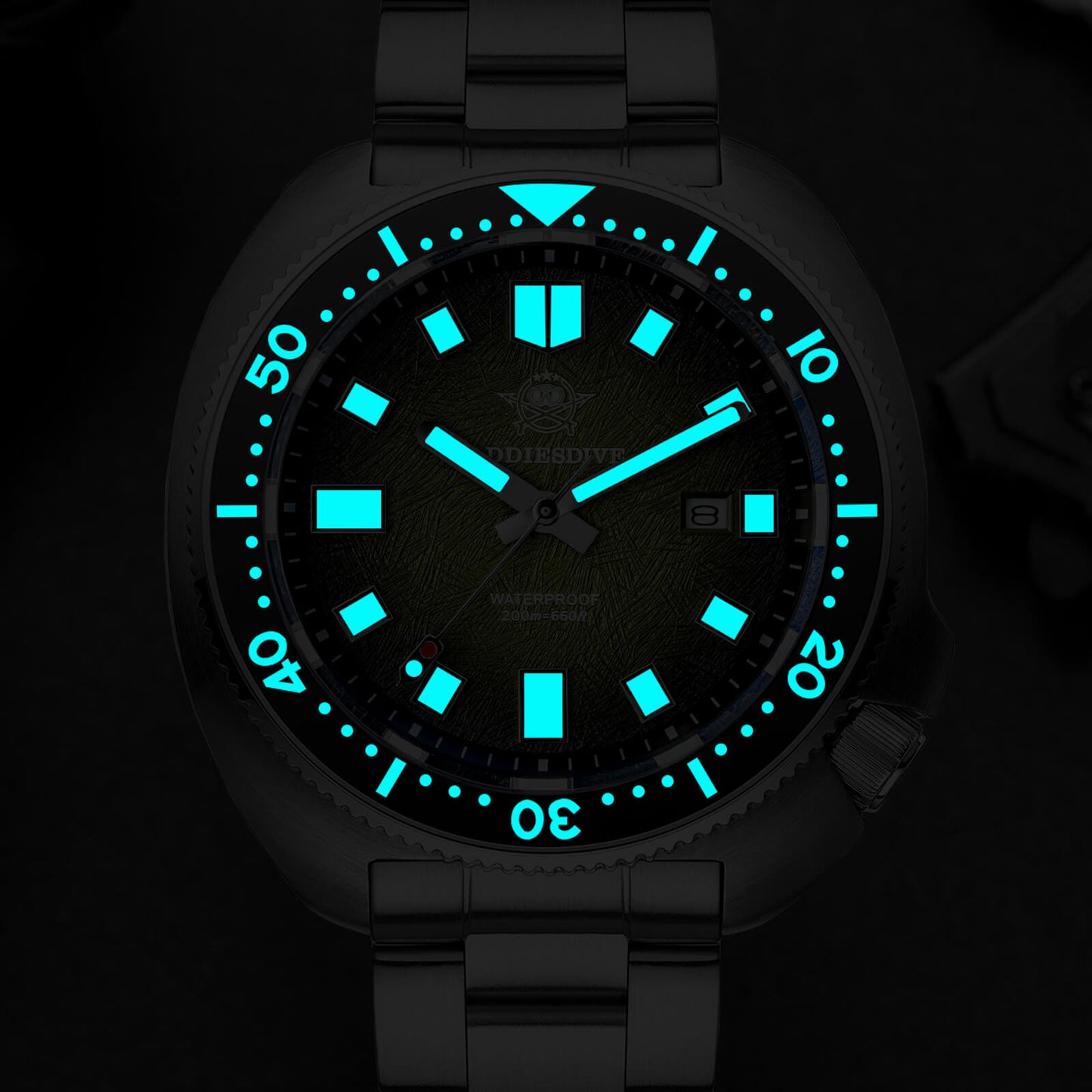 AD2511 – Reloj de Buceo Cuarzo Addiesdive “Turtle” con Cristal de Zafiro para Hombre