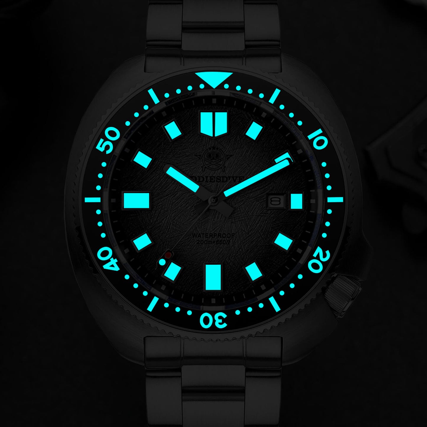 AD2511 – Reloj de Buceo Cuarzo Addiesdive “Turtle” con Cristal de Zafiro para Hombre