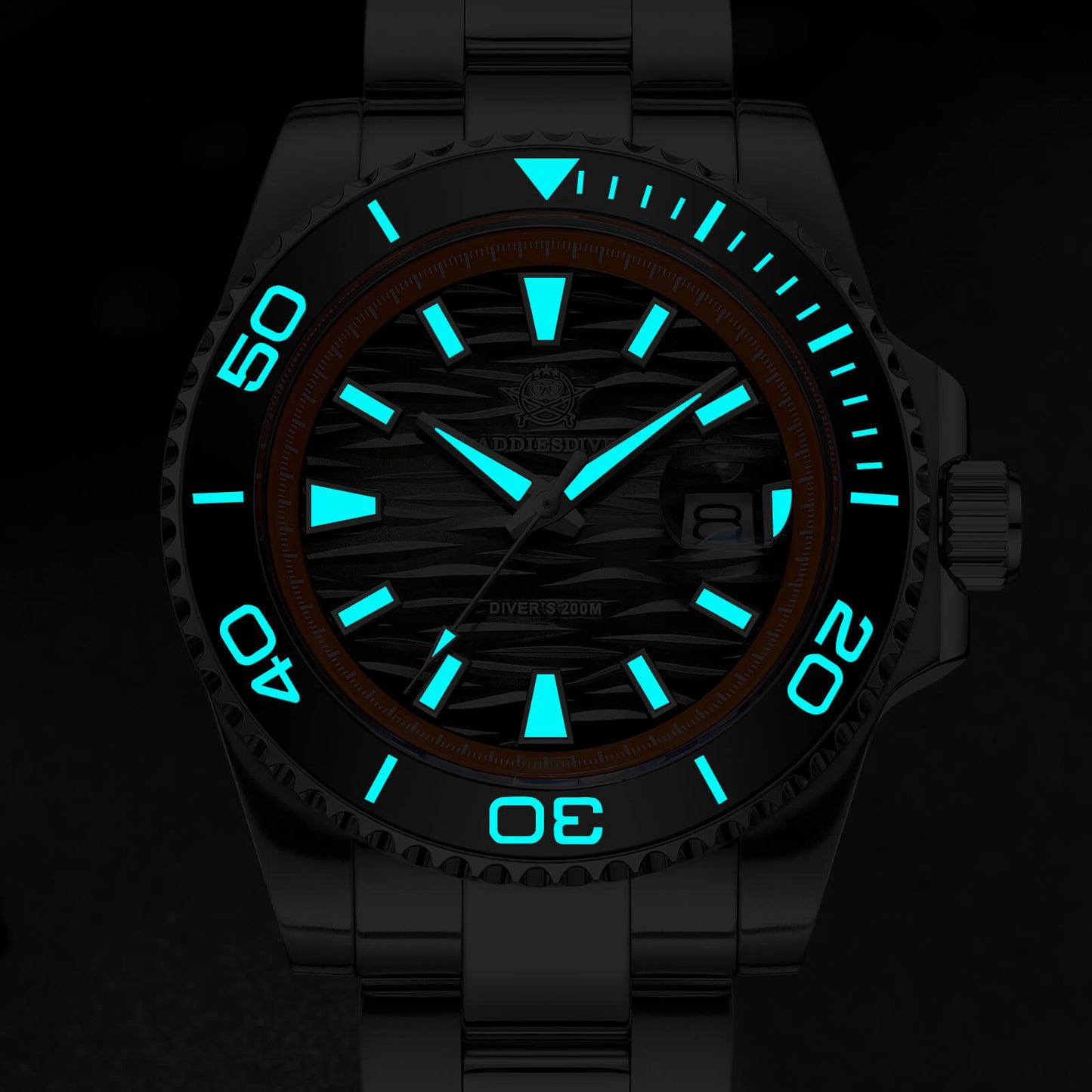 ADDIESDIVE AD2514 Ocean Clásico – Reloj elegante de buceo - Addiesdiverelojes