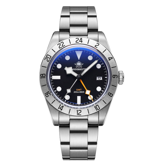 ADDIESDIVE 39mm BB GMT Reloj de cuarzo RONDA515 Movimiento(AD2035/AD2036)-AD2035-