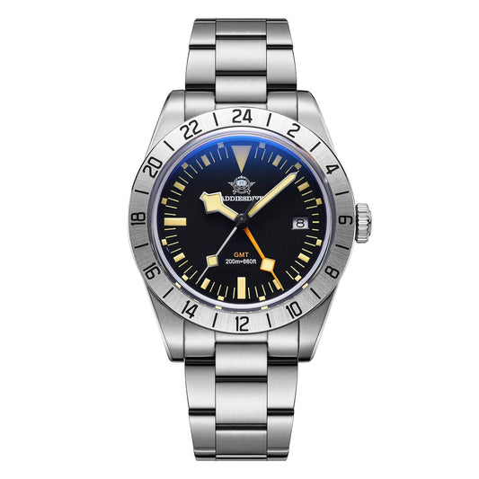 ADDIESDIVE 39mm BB GMT Reloj de cuarzo RONDA515 Movimiento(AD2035/AD2036)-AD2036-