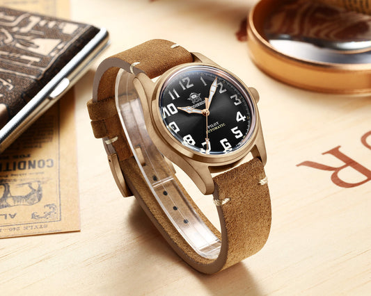 ADDIESDIVE® Reloj 39mm Bronce Hombre(AD2114)-