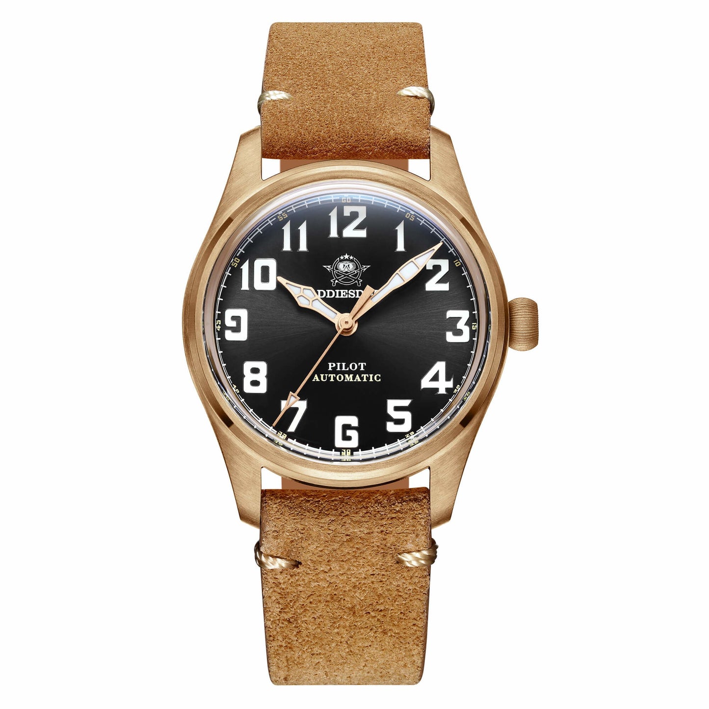 ADDIESDIVE® Reloj 39mm Bronce Hombre(AD2114)-