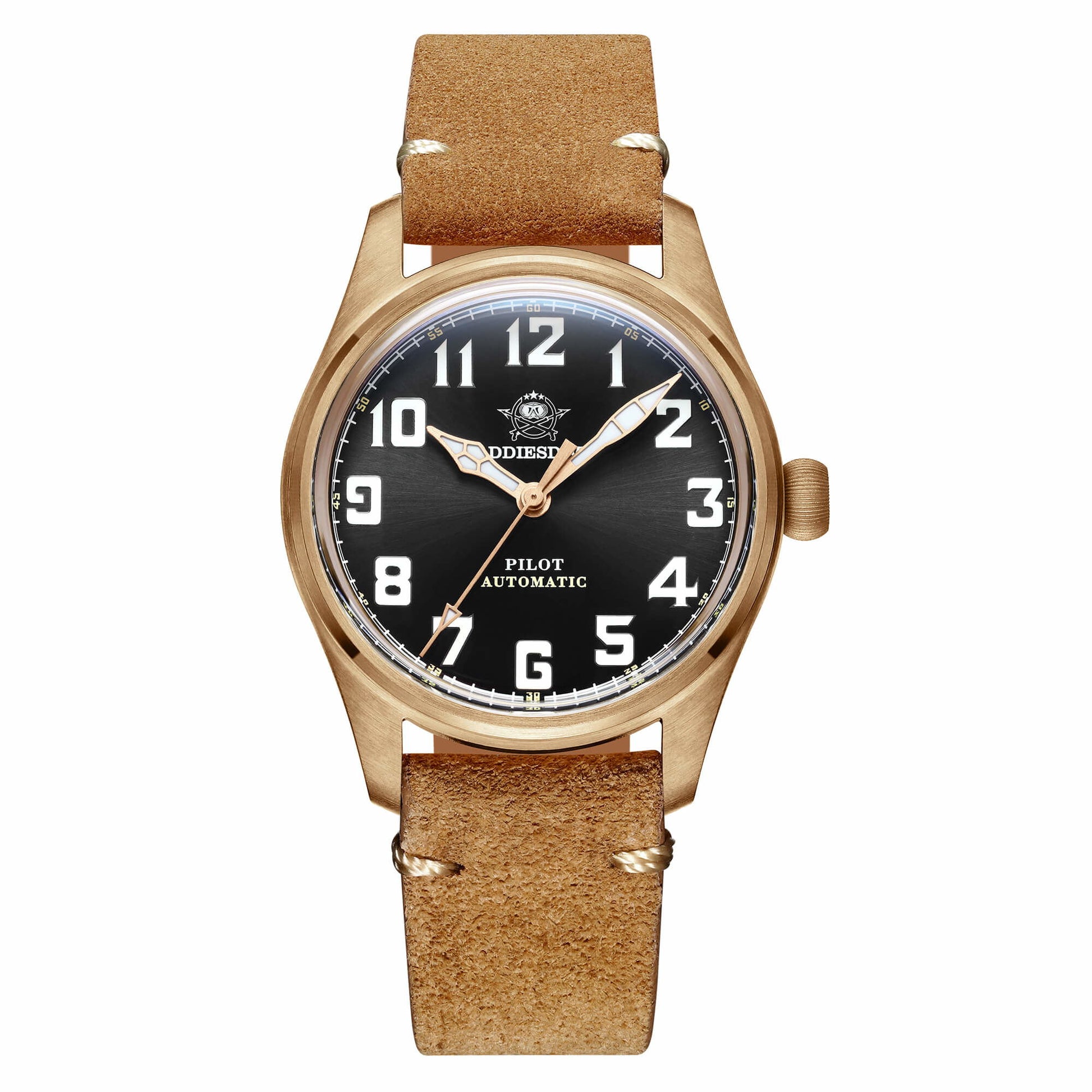 ADDIESDIVE® Reloj 39mm Bronce Hombre(AD2114)-