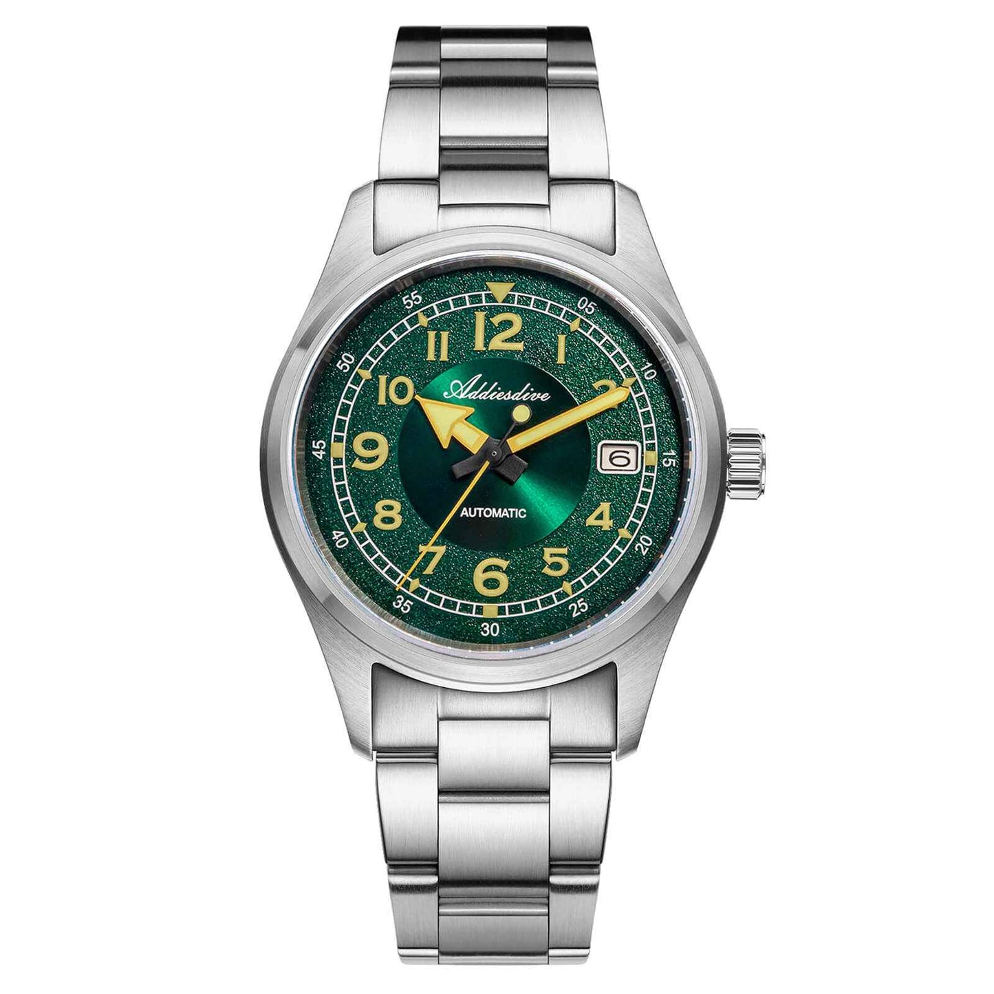 ADDIESDIVE Reloj Mecánico Retro Explore 39mm AD2055