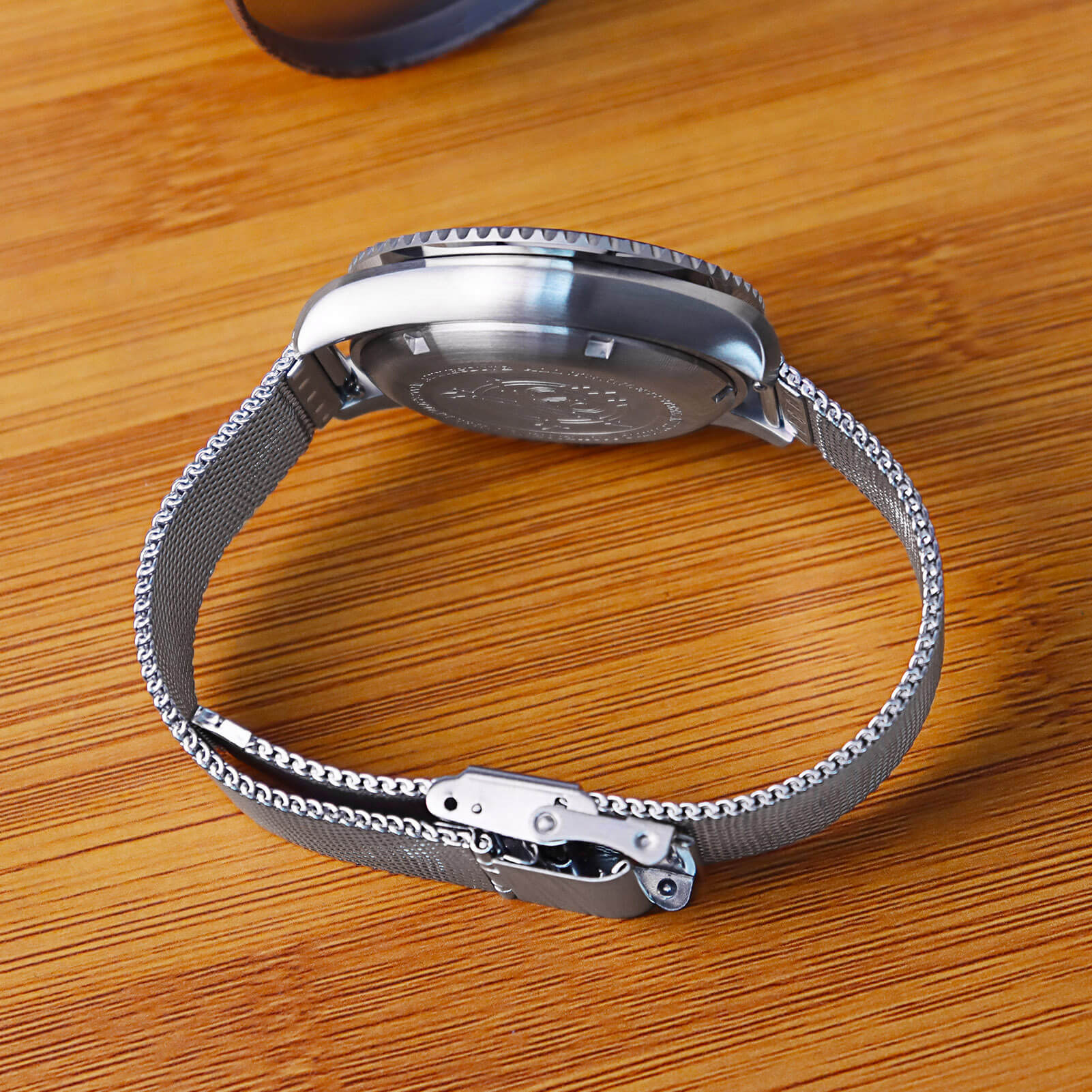 ADDIESDIVE Reloj automático para hombre Diver 200M (MY-H9)-watch-Correa de cuero-