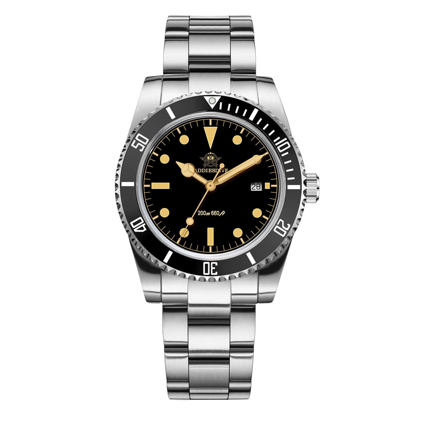 ADDIESDIVE Reloj de 39mm con bisel giratorio bidireccional AD2072-