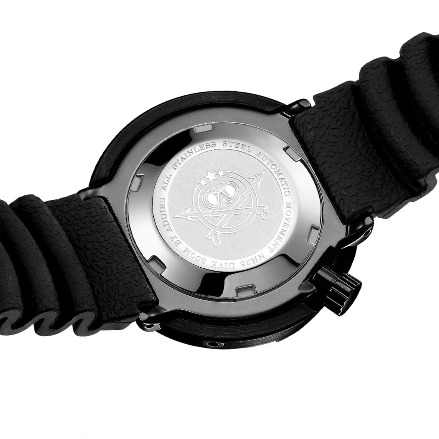 ADDIESDIVE Reloj de buceo automático Tuna Diver 300M ( MY-H5B)-divers watch-Logotipo ADDIESDIVE-