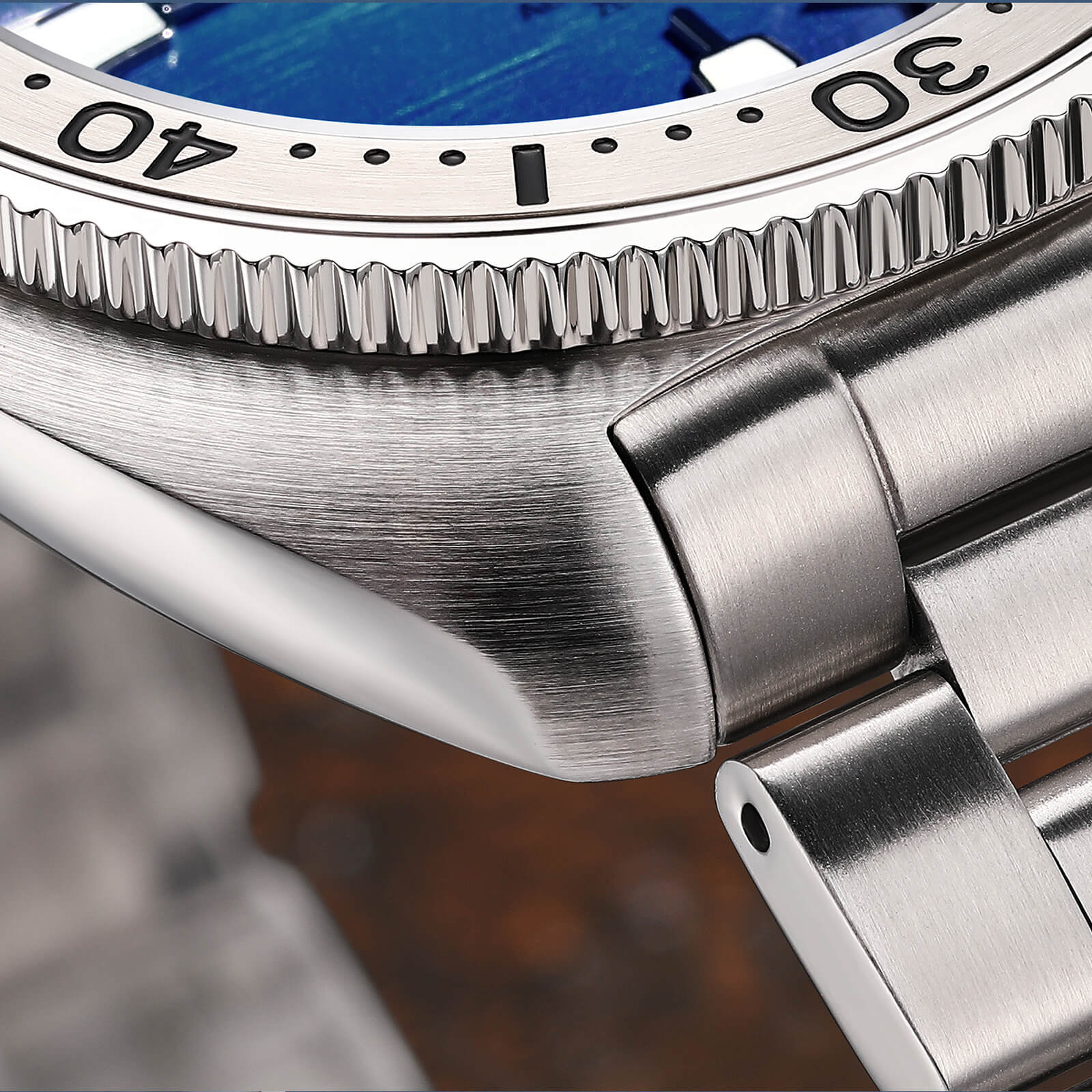 ADDIESDIVE Reloj de buceo con esfera de tortuga 3D(AD2045)-
