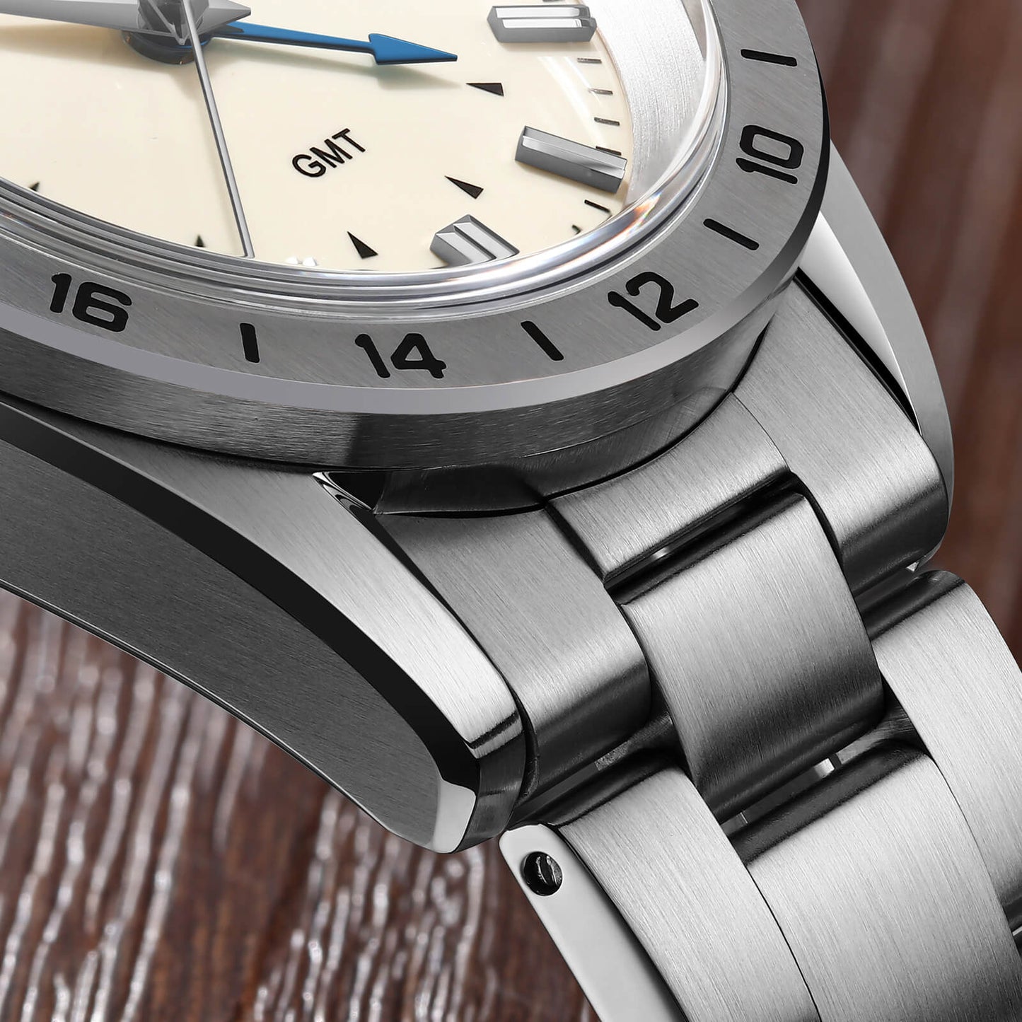 ADDIESDIVE Reloj de cuarzo GMT de 38mm AD2063-