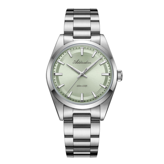 ADDIESDIVE Reloj de cuarzo VH31 de 36 mm AD2066-Verde menta-