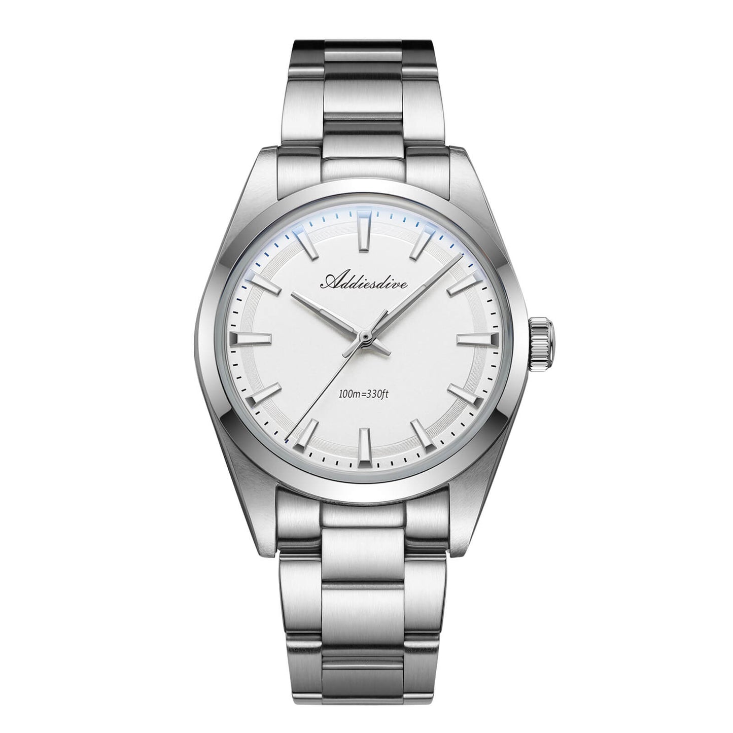 ADDIESDIVE Reloj de cuarzo VH31 de 36 mm AD2066-Blanco-
