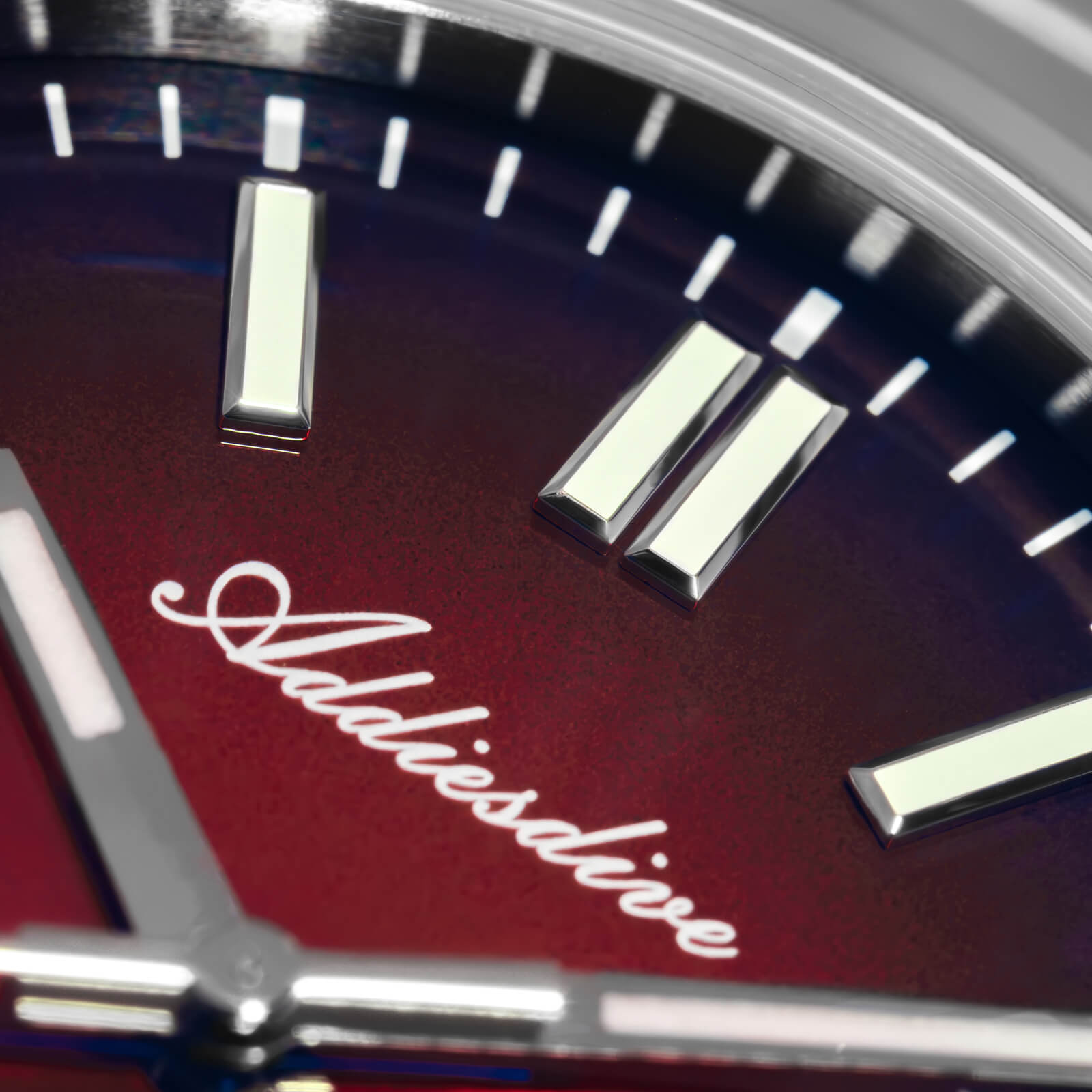 ADDIESDIVE Reloj de diseño original para hombre AD2071-Gris degradado-