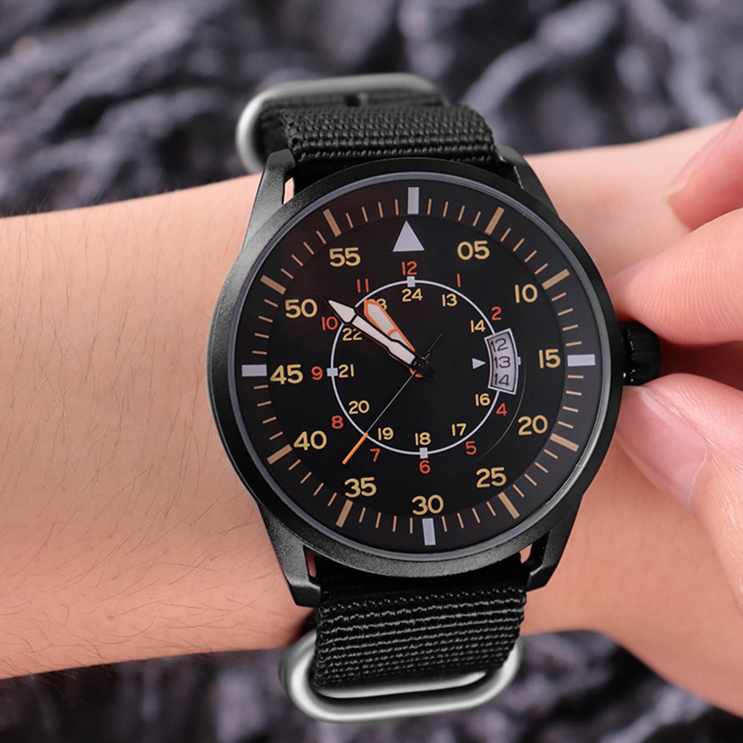 Addiesdive MY-1508 – Reloj Deportivo de Cuarzo Estilo Militar - Addiesdiverelojes