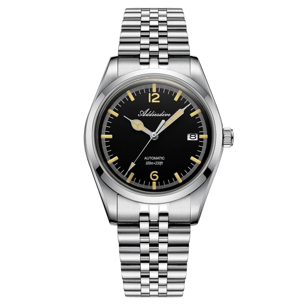 Addiesdive Reloj automático 39mm Diver's 100M NH35 (AD2038)-
