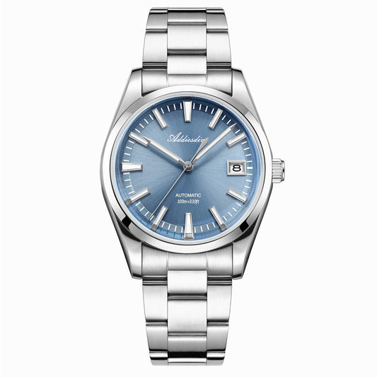★Especial Graduación★ADDIESDIVE Reloj automático NH35 de 39 mm ,AD2077-Azul Claro-
