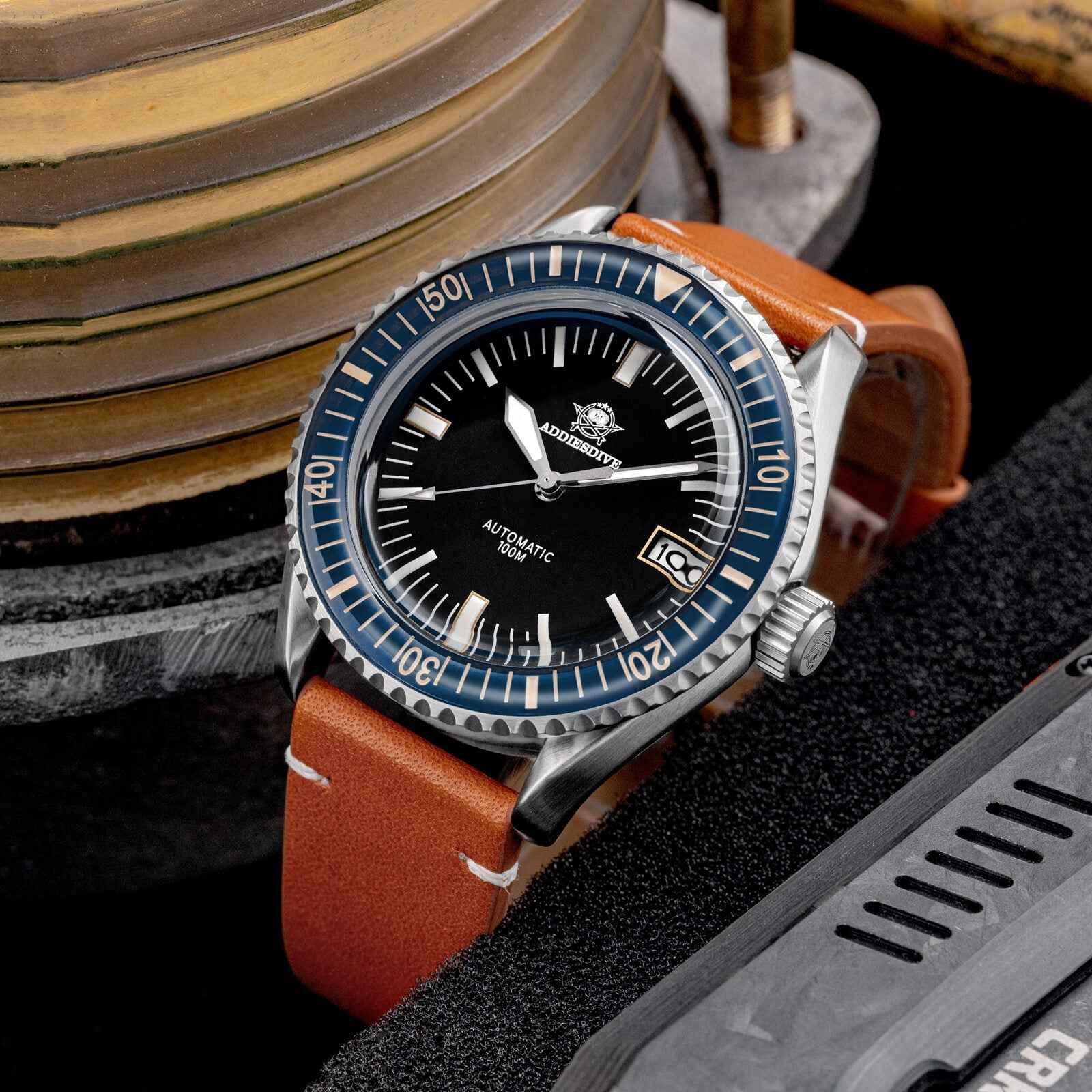 ★Especial Graduación★ADDIESDIVE Reloj de buceo automático Milsub AD2058