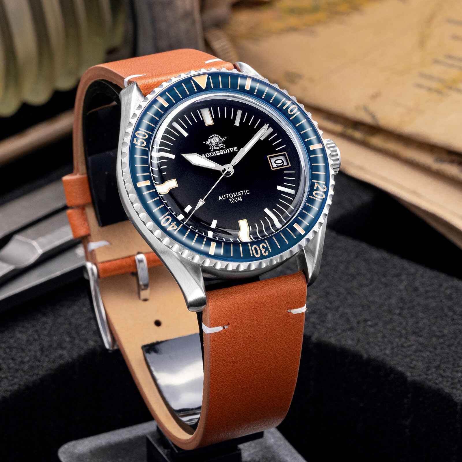 ★Especial Graduación★ADDIESDIVE Reloj de buceo automático Milsub AD2058