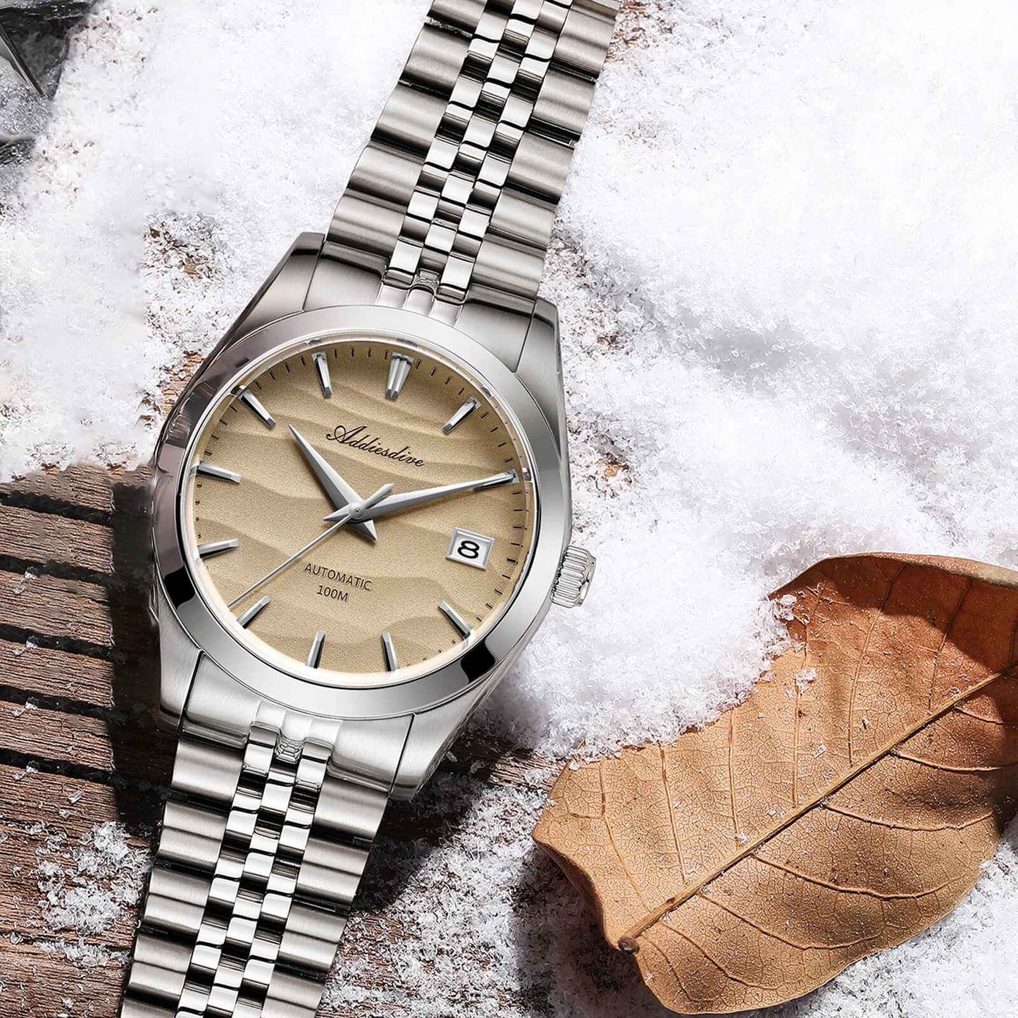 ★Especial Graduación★Addiesdive 39mm Esfera Arena NH35 Reloj Mecánico AD2059