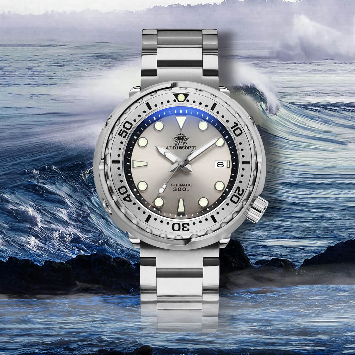 ★Especial Graduación★Reloj de buceo ADDIESDIVE Emperor Tuna 300m (MY-H5C)-