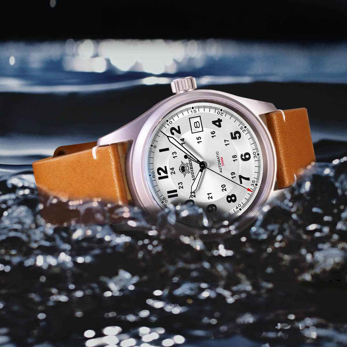 ★Oferta Semanal★ADDIESDIVE® Reloj automático elegante Diver 200M para hombre (AD2048)