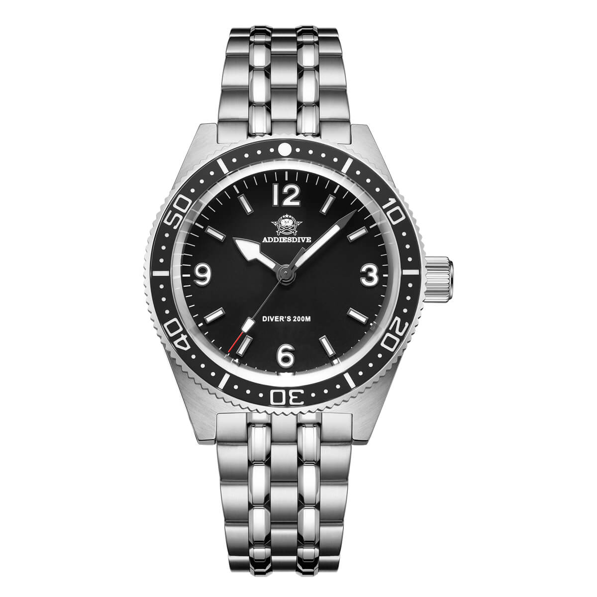 ★Oferta Semanal★ADDIESDIVE Reloj de cuarzo de 41mm Movimiento VH31 (AD2033)-