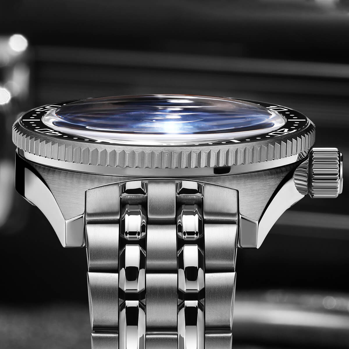 ★Oferta Semanal★ADDIESDIVE Reloj de cuarzo de 41mm Movimiento VH31 (AD2033)-