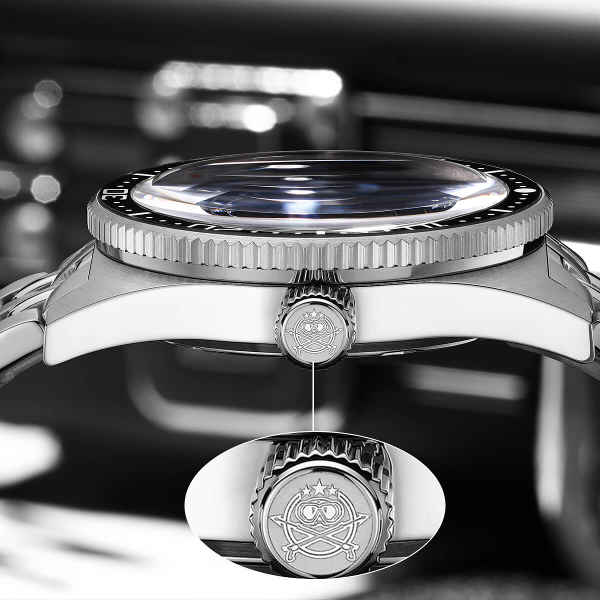 ★Oferta Semanal★ADDIESDIVE Reloj de cuarzo de 41mm Movimiento VH31 (AD2033)-