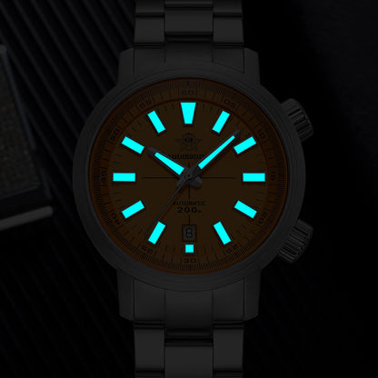 AD2093 – Reloj Automático Dual Crown Original de Addiesdive, Elegante y Preciso