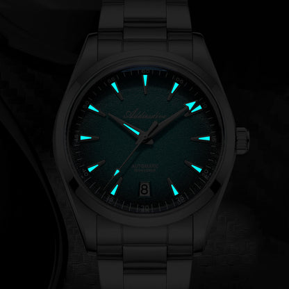 Addiesdive Reloj Automático para Hombre de 39 mm con NH35 – Modelo AD2094-Azul-