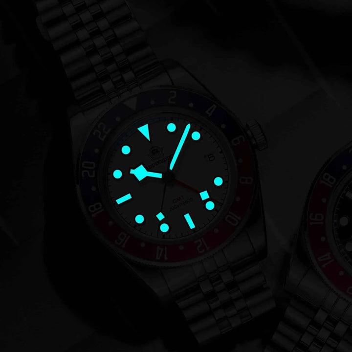 ADDIESDIVE Reloj de cuarzo 39mm BB58 GMT AD2044 - Addiesdiverelojes