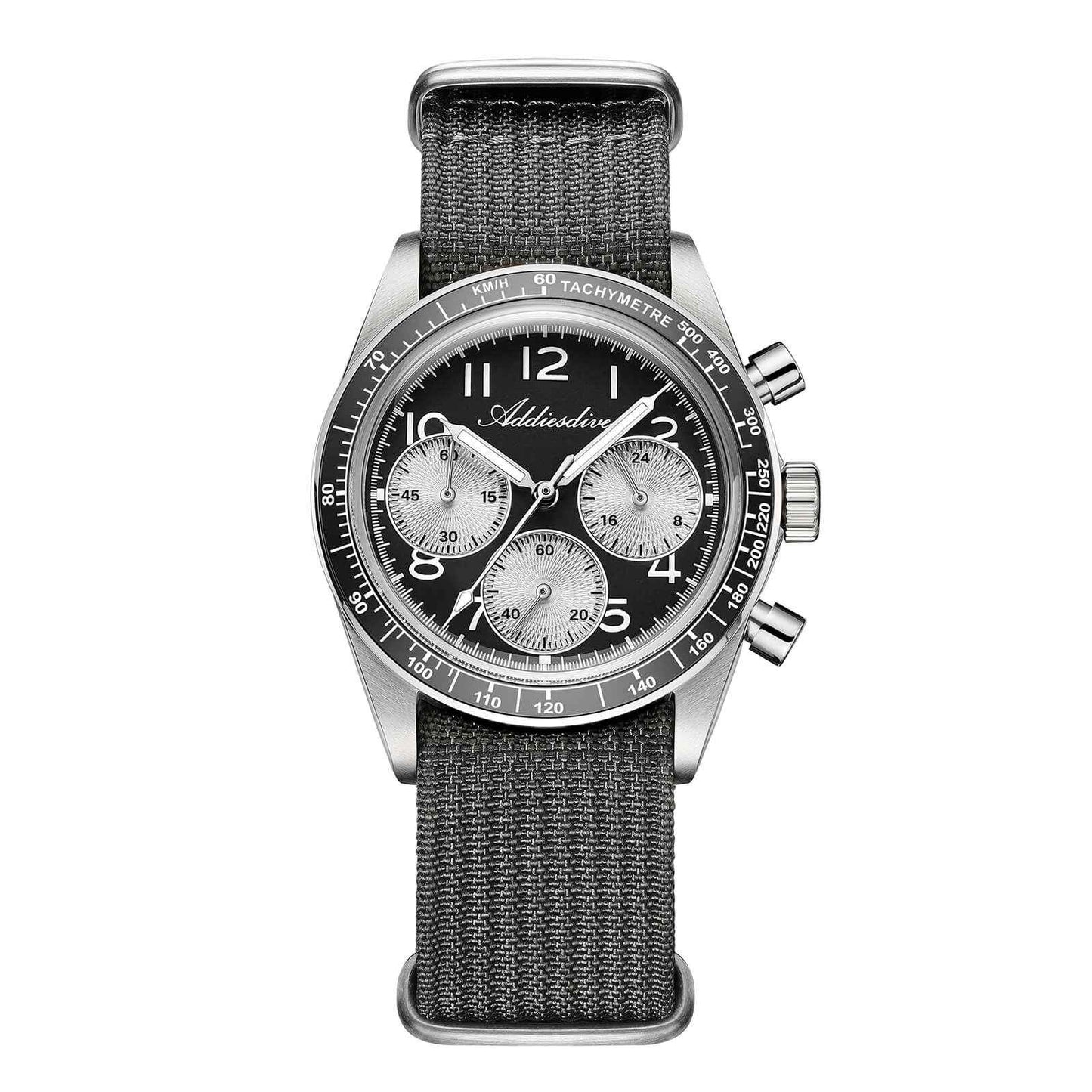 ★Nuevo Lanzamiento★ ADDIESDIVE AD2517 Reloj cronógrafo VK63 de 37 mm