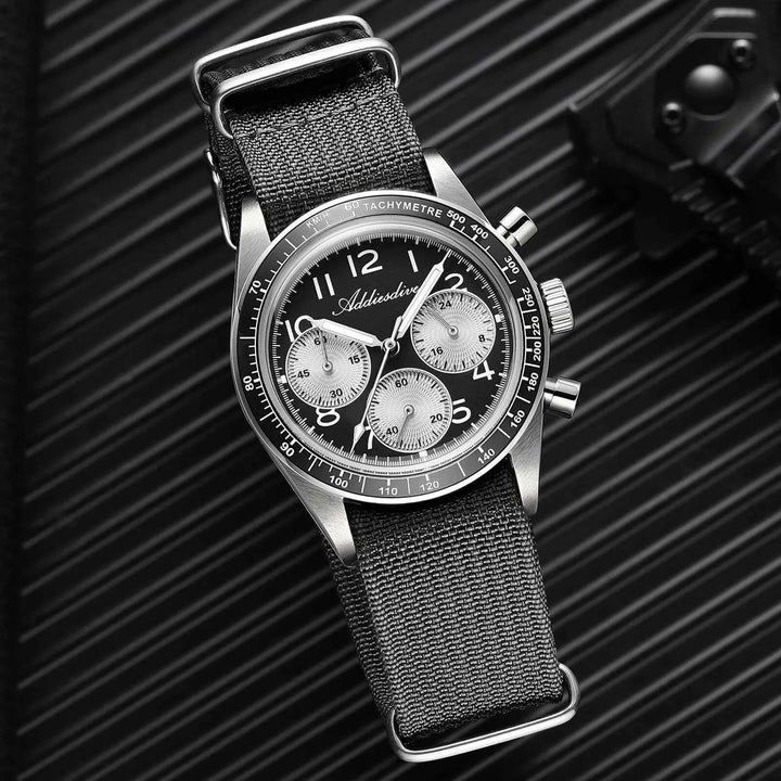 ADDIESDIVE AD2517 Reloj cronógrafo VK63 de 37 mm - Addiesdiverelojes