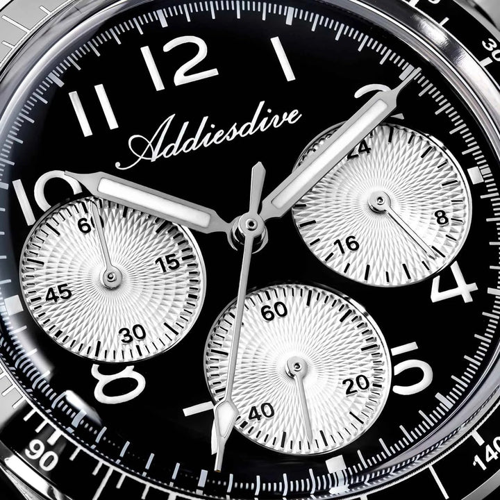 ADDIESDIVE AD2517 Reloj cronógrafo VK63 de 37 mm - Addiesdiverelojes