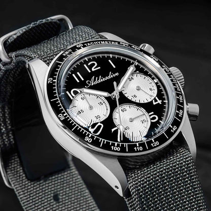 ★Nuevo Lanzamiento★ ADDIESDIVE AD2517 Reloj cronógrafo VK63 de 37 mm