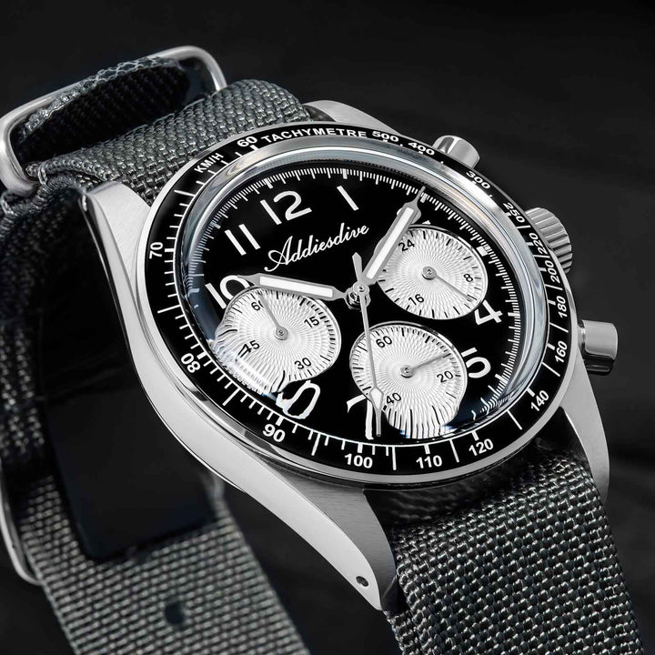 ★Nuevo Lanzamiento★ ADDIESDIVE AD2517 Reloj cronógrafo VK63 de 37 mm