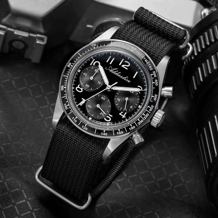 ADDIESDIVE AD2517 Reloj cronógrafo VK63 de 37 mm - Addiesdiverelojes