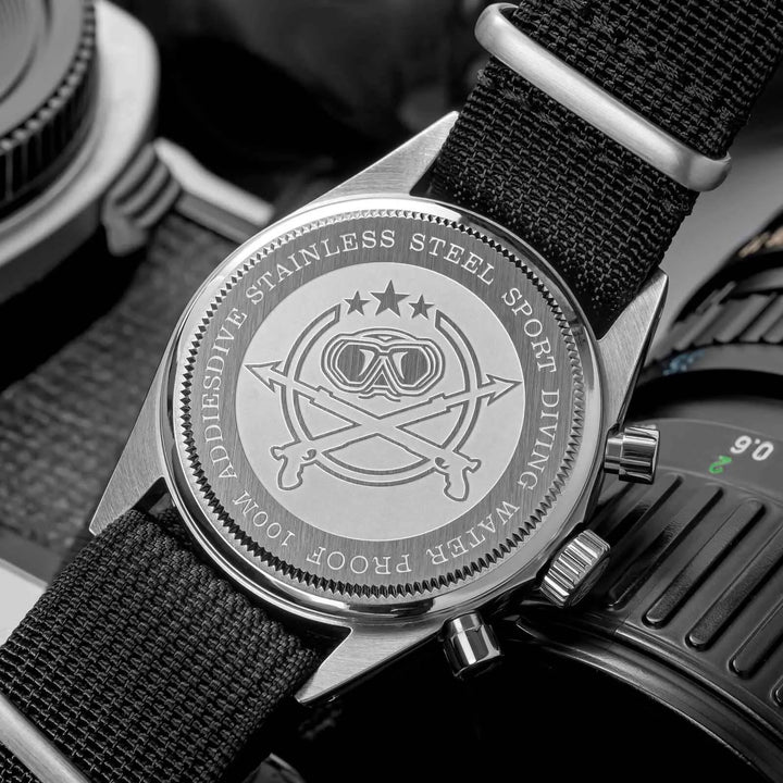ADDIESDIVE AD2517 Reloj cronógrafo VK63 de 37 mm - Addiesdiverelojes