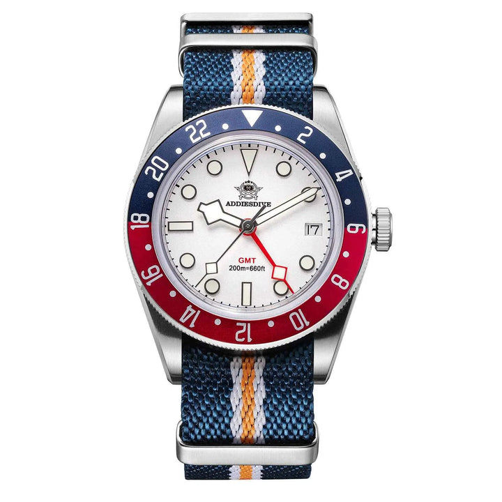 ADDIESDIVE Reloj de cuarzo 39mm BB58 GMT AD2044 - Addiesdiverelojes