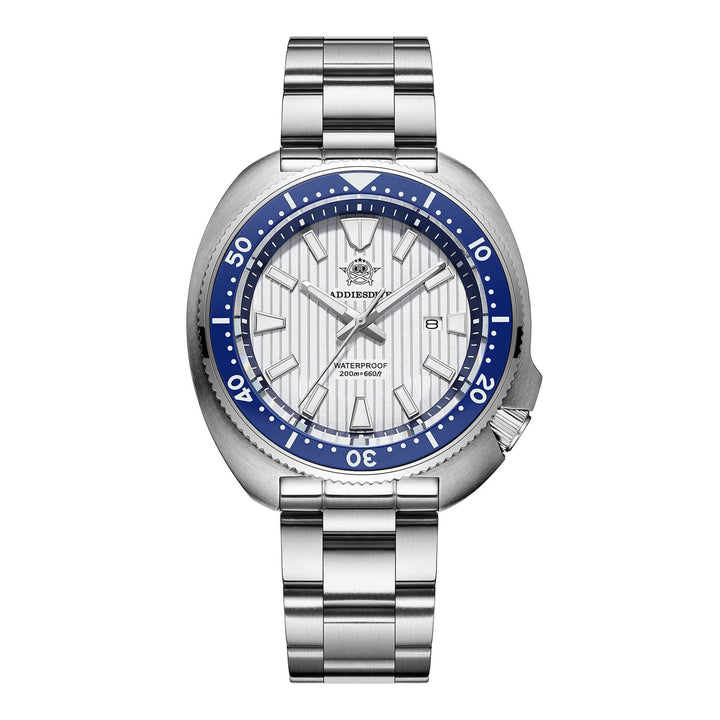 Reloj Hombre Addiesdive Turtle Quartz Diver AD2507 - Elegante Reloj de Buceo de Cuarzo - Addiesdiverelojes