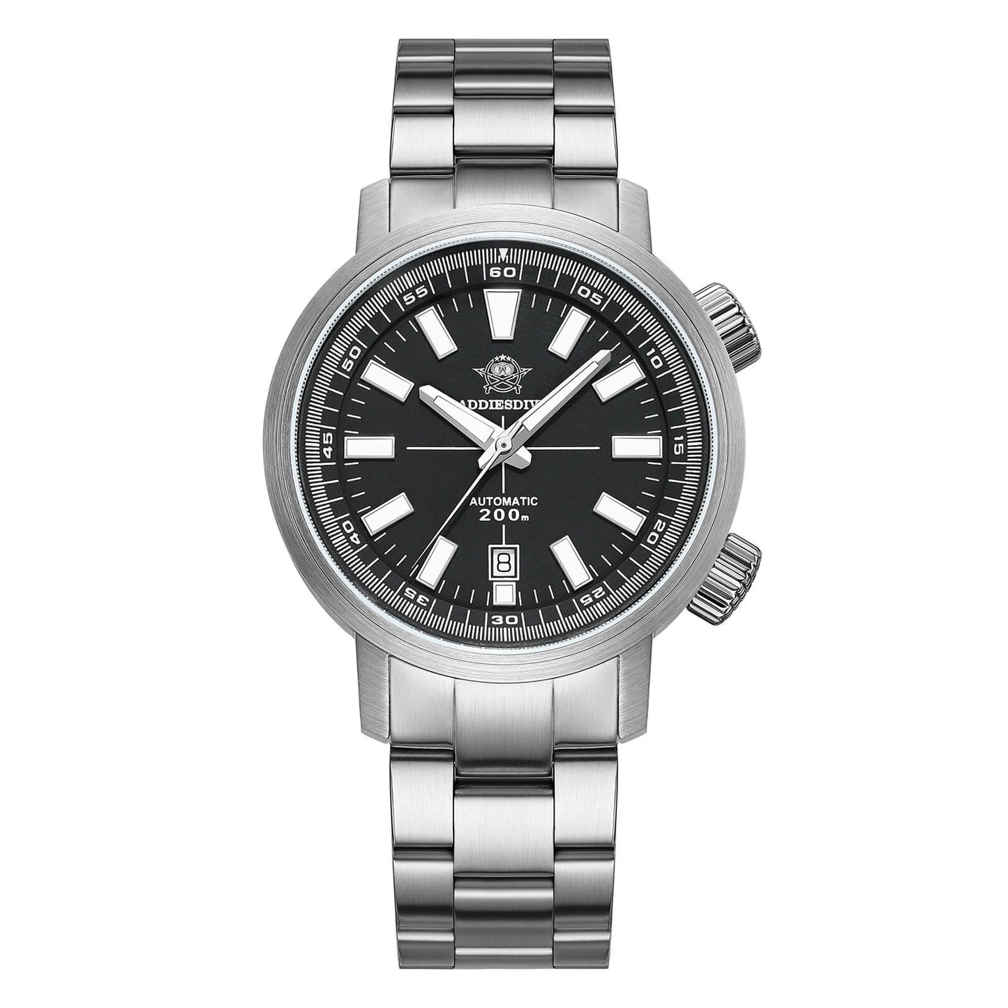 AD2093 – Reloj Automático Dual Crown Original de Addiesdive, Elegante y Preciso