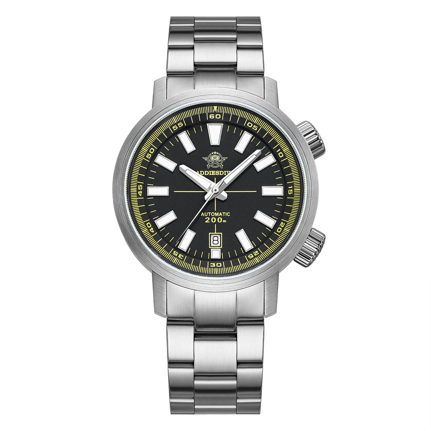 AD2093 – Reloj Automático Dual Crown Original de Addiesdive, Elegante y Preciso