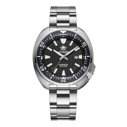 Reloj Hombre Addiesdive Turtle Quartz Diver AD2507 - Elegante Reloj de Buceo de Cuarzo - Addiesdiverelojes