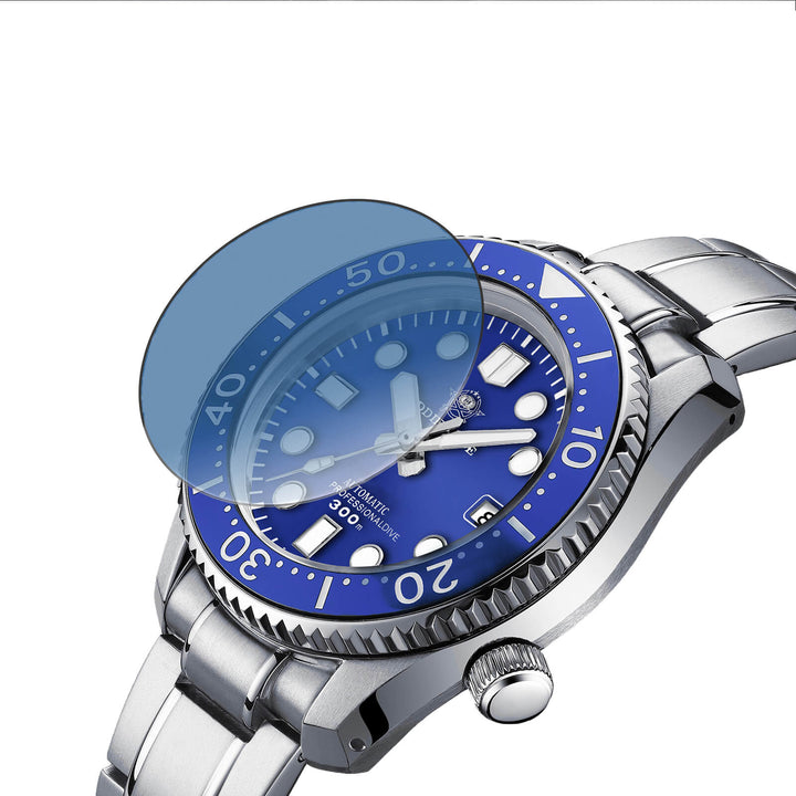 ADDIESDIVE® Marinemaster 300 Automático de Lujo para Hombre (MY-H7)-Azul-